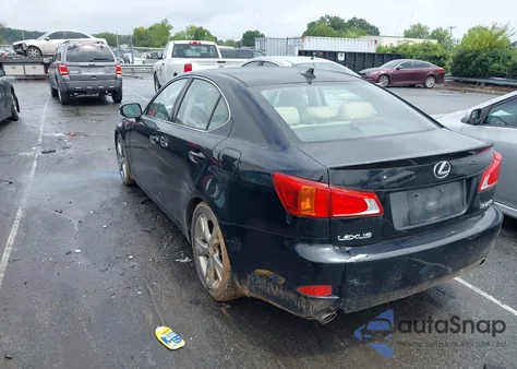 2009 Lexus Is 250 from USA, damaged, VIN JTHBK262792082932